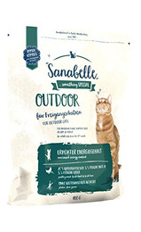 Produktbild von Sanabelle Outdoor Katzentrockenfutter für ausgewachsene Freigängerkatzen - 6 x 400 g
