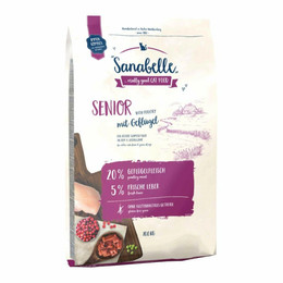 Produktbild von Sanabelle Senior mit Geflügel Katzentrockenfutter - 10 kg