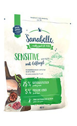 Produktbild von Sanabelle Sensitive mit Geflügel Katzentrockenfutter - 6 x 400 g