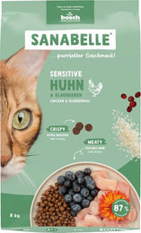 Produktbild von Sanabelle Sensitive Trockenfutter Katze Adult Sensitive Huhn - 8 kg