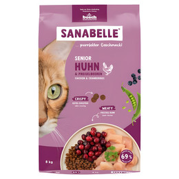 Produktbild von Sanabelle Trockenfutter Katze Adult Senior Huhn - 8 kg