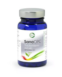Produktbild von SanaOPC Traubenkernextrakt Kapseln - 120 Stk.