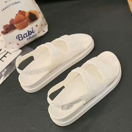 Produktbild von Sandalen Damenmode Oberbekleidung Studenten Koreanische Version Allgleiches Flachboden Fee Schuhe Hausschuhe Frauen Sommer 41