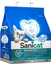 Produktbild von Sanicat Advanced Hygiene Katzenstreu - 10 l