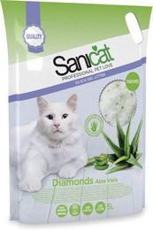 Produktbild von Sanicat Diamonds Aloe Vera Katzenstreu - 3 x 5 l