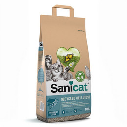 Produktbild von Sanicat Eco Katzenstreu aus recycelter Zellulose - 10 l