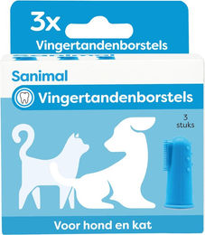 Sanimal Fingerzahnbürsten - 3 St – Bild 1 von 4