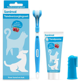 Sanimal Zahnpflegeset – Bild 1 von 5