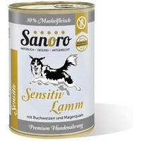 Produktbild von Sanoro Menü Sensitiv Lamm mit Karotte und Buchweizen - 12 x 400 g