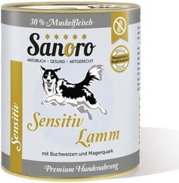 Produktbild von Sanoro Menü Sensitiv Lamm mit Karotte und Buchweizen - 6 x 800 g