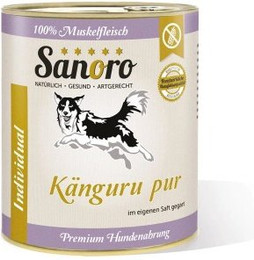 Produktbild von Sanoro Pures Muskelfleisch vom Känguru - 6 x 800 g