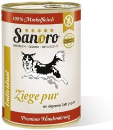 Produktbild von Sanoro Pures Ziegen Muskelfleisch 12x400g