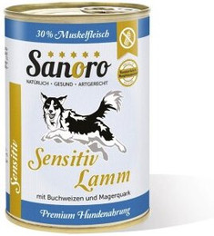 Produktbild von Sanoro Sensitiv Lamm mit BIO-Gemüse 12x400g