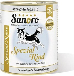Produktbild von Sanoro Spezial Bio-Rind mit Bio-Gemüse - 6 x 800 g
