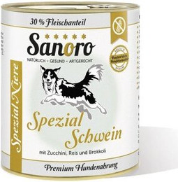 Produktbild von Sanoro Spezial Schwein mit Bio-Gemüse - 6 x 800 g