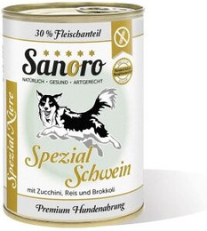 Produktbild von Sanoro Spezial Schwein mit Bio-Gemüse - 12 x 400 g