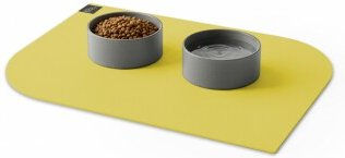 SANOZOO ® - Napfunterlage, Öko-Tex gelb 60 cm, 90 cm – Bild 1 von 3