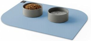 SANOZOO ® - Napfunterlage, Öko-Tex hellblau 40 cm, 60 cm – Bild 1 von 3