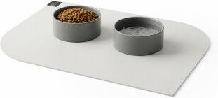 SANOZOO ® - Napfunterlage, Öko-Tex hellgrau 60 cm, 90 cm – Bild 1 von 3