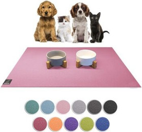 Produktbild von SANOZOO Napfunterlage Öko-Tex Made in Germany rosa