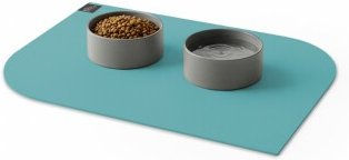 SANOZOO ® - Napfunterlage, Öko-Tex petrol 40 cm, 60 cm – Bild 1 von 3