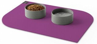 SANOZOO ® - Napfunterlage, Öko-Tex pflaume 40 cm, 60 cm – Bild 1 von 3