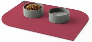 SANOZOO ® - Napfunterlage, Öko-Tex rot 60 cm, 90 cm – Bild 1 von 3