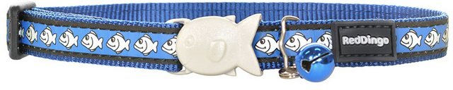 Produktbild von Sarcia.eu Katzen-Halsband Blau mit Rückstrahler und Glöckchen