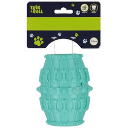 Produktbild von Sarcia.eu Kauspielzeug Hundespielzeug Beißring mit Noppen für Leckerlis, 2in1 Belohnung