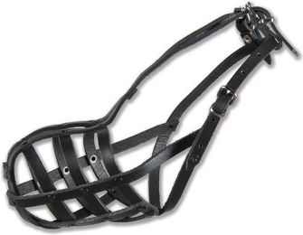 Produktbild von Sarcia.eu Maulkorb Vernieteter Maulkorb 12 Schäferhund Klein