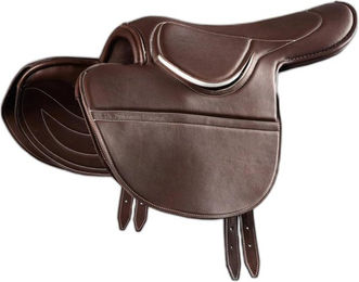 Produktbild von Sattel für Pferde mit halbem Sattelbaum aus Leder Premier Equine Racing