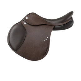 Produktbild von Sattel PR Golden France Spr, genarbtes Leder, große Pauschen