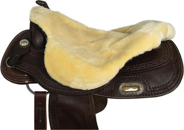 Produktbild von Sattelbezug für Pferd aus synthetischem Lammfell Umbria Equitazione