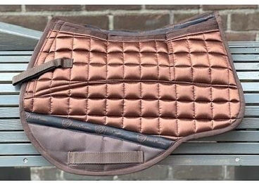 Produktbild von Satteldecke für Pferd Kinder Edix Saddles Metallic GP