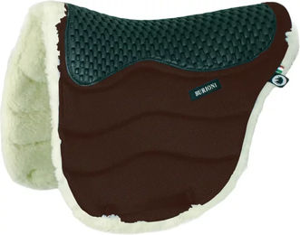 Produktbild von Satteldecke für Pferde aus Wolle + Gel Burioni