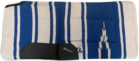 Produktbild von Satteldecke für Pferde Burioni Sottosella western Navajo Lana Garrese Aperto Rialzato