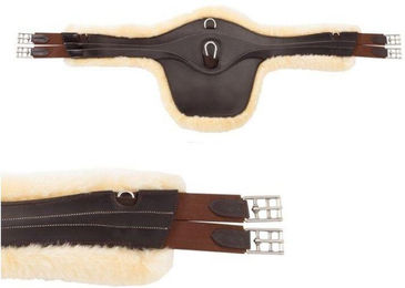 Produktbild von Sattelgurt Kavalkade mit Lammfellpolster