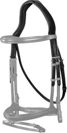 Produktbild von Sattelkopfstück mit Kehleverschluss Dy'on New English Collection