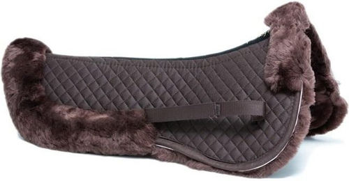 Produktbild von Sattelpad aus echtem Schafsleder HFI