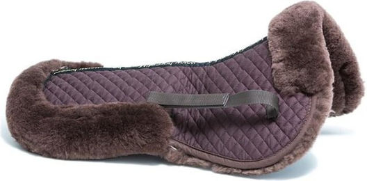 Produktbild von Sattelpad aus Lammfell mit erhöhtem Rückenteilel HFI