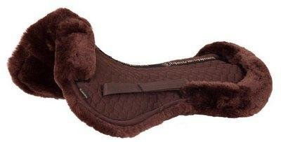 Produktbild von Sattelpad für Pferde aus Schafsfell BR Equitation