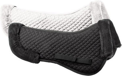 Produktbild von Sattelpad für Ponys mit synthetischem Lammfell Tattini