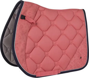 Produktbild von Sattelpad QHP Jaily mit Einhorn- und Hufeisenmotiv