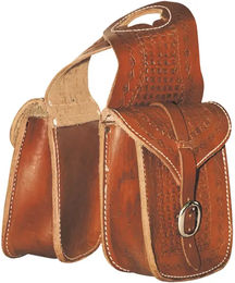 Produktbild von Satteltasche für das Vorderzeug aus Leder Lakota