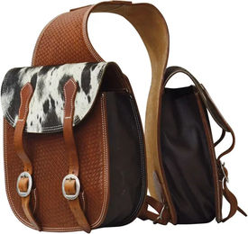 Produktbild von Satteltasche für Pferde aus Leder Lakota