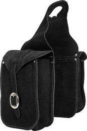 Produktbild von Satteltasche für Pferde vorne aus Wildleder Lakota