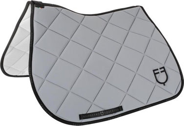 Sattelunterlage aus technischem Material mit Logo für Pferde Equestro – Bild 1 von 9