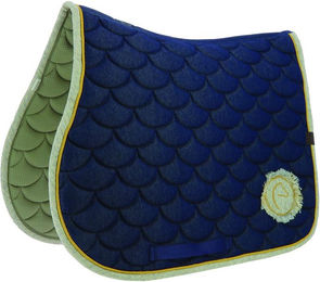Produktbild von Sattelunterlage für Pferde Equithème Denim