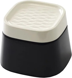 Produktbild von Savic Ergo Cube Fressnapf creme/schwarz