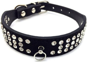 Produktbild von scarlet pet Hundehalsband Glamour mit Strass-Besatz